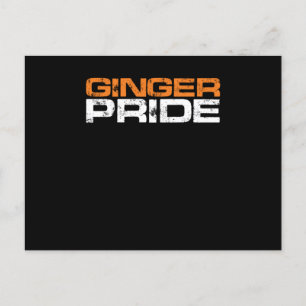 Ginger Pride Red Hair Redhead Redheads Gift Postcard