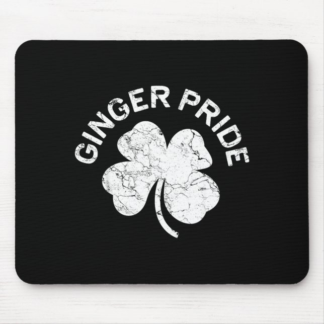 Ginger Pride Shirt Irish Men Women St Patricks Day Mouse Pad (Front)