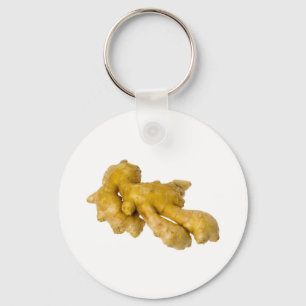 Ginger root keychain