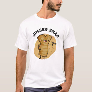 Ginger Snap Funny Food Herb Spice Pun T-Shirt