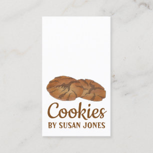 Ginger Snaps Gingersnap Biscuit Ginger Nut Cookies Business Card