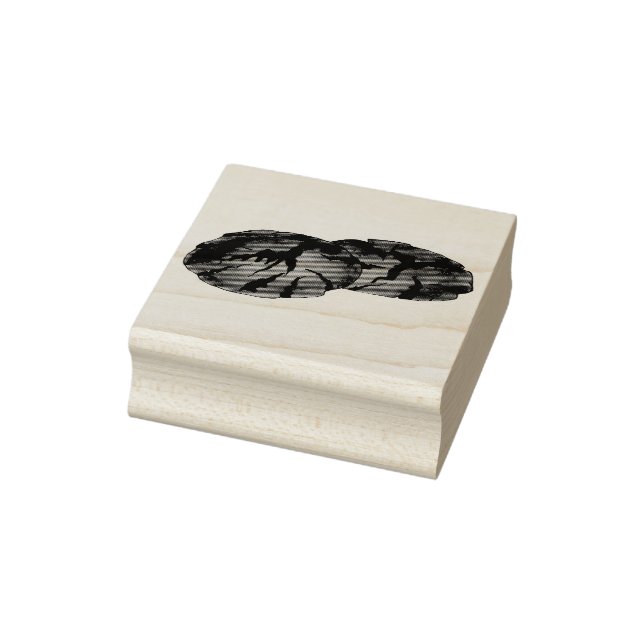 Ginger Snaps Gingersnap Biscuit Ginger Nut Cookies Rubber Stamp (Stamp)