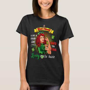 Ginger St Patrick Day Irish Women Lucky Redhead Sh T-Shirt