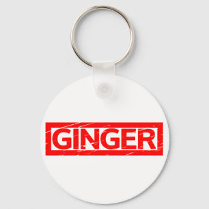 Ginger Stamp Keychain