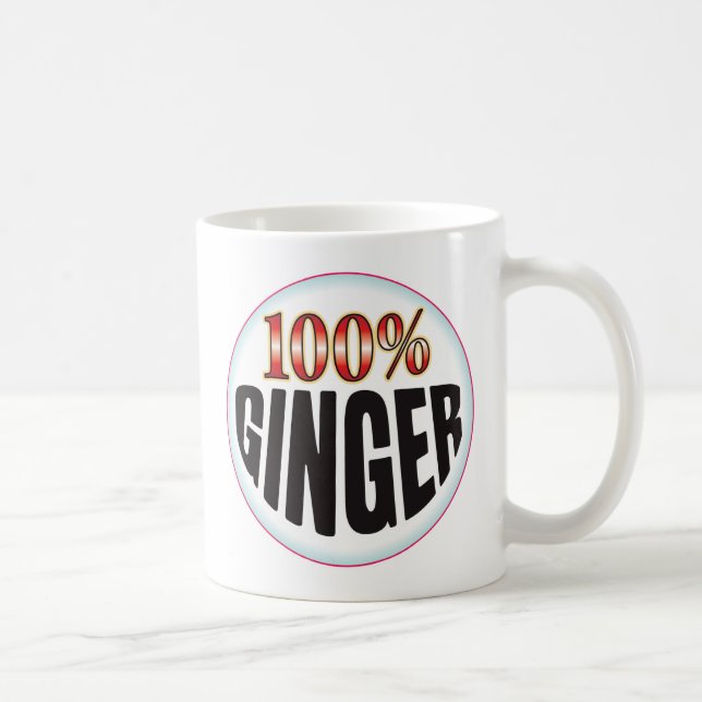 Ginger Tag Coffee Mug (Right)