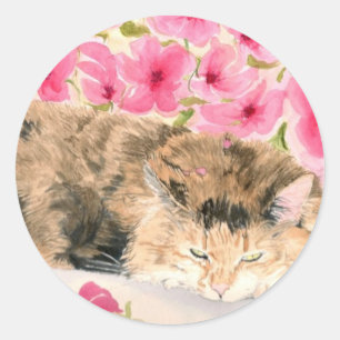 Ginger the Cat Stickers