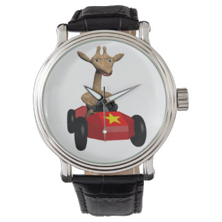 Ginger the Giraffe racing Watch