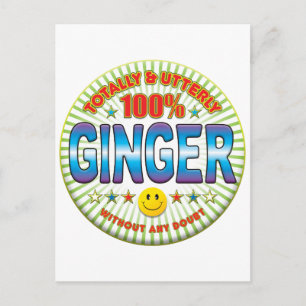 Ginger Totally Postcard