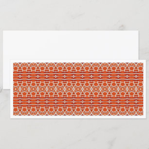 GINGERBREAD 4x9.25 Flat Card / Horizontal