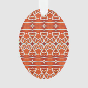 GINGERBREAD Acrylic Oval Ornament