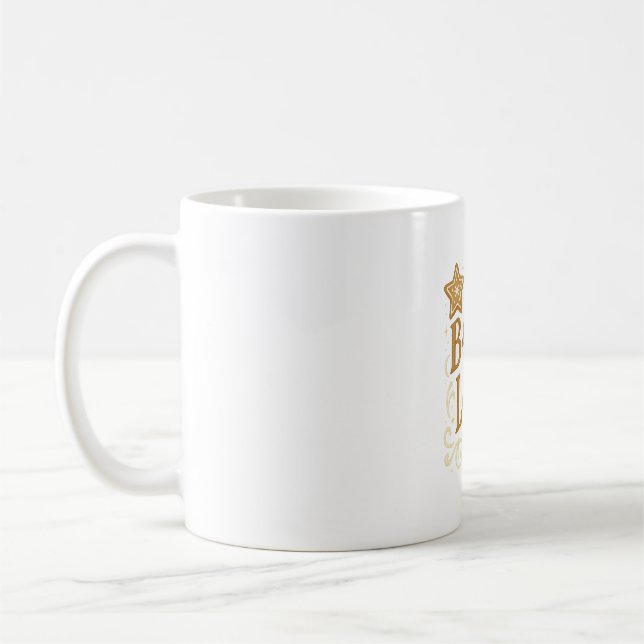 Gingerbread “Baked with Love” Christmas Mug (Left)