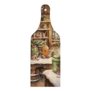 Gingerbread Bakery Cutting Board
