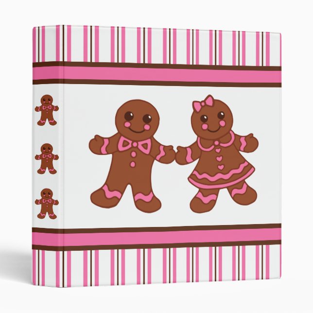 Gingerbread Binder (Front/Spine)