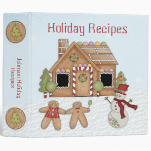 Gingerbread Binder