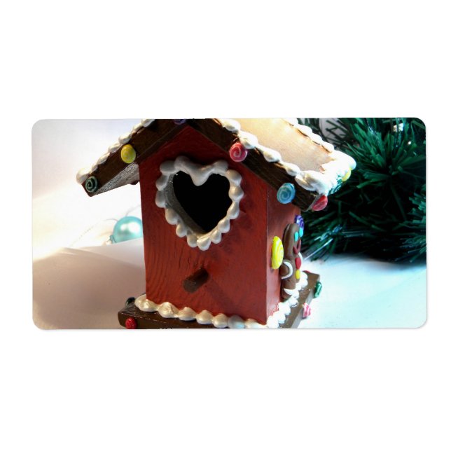 Gingerbread Birdhouse I (Front)