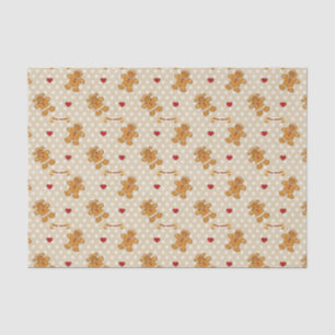 Gingerbread Boy and Girl Tissue Paper