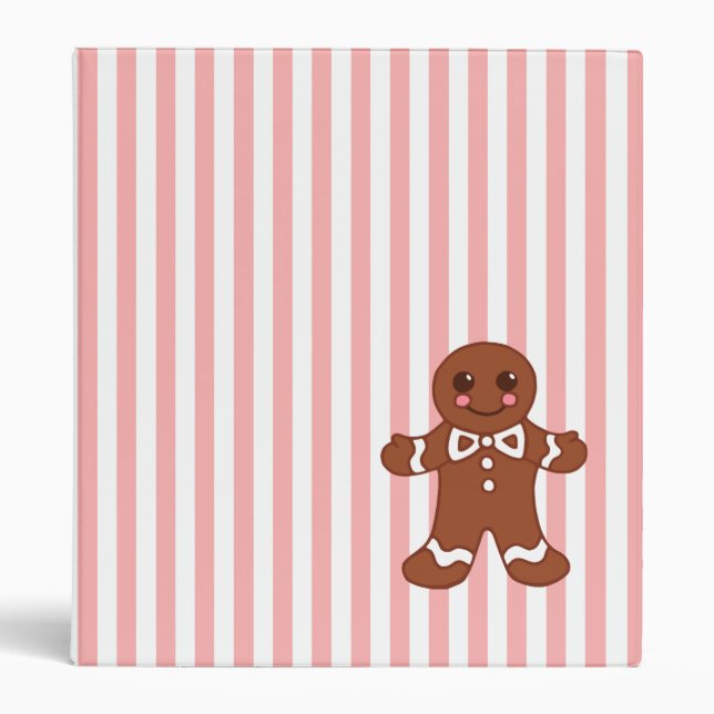 Gingerbread Boy Binder (Front)