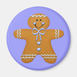 Gingerbread Boy Fridge Magnet