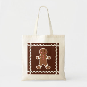 Gingerbread Boy Tote Bag