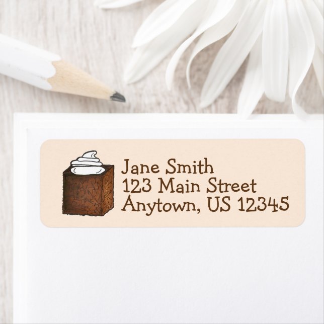 Gingerbread Cake Slice Christmas Holiday Baking (Insitu)