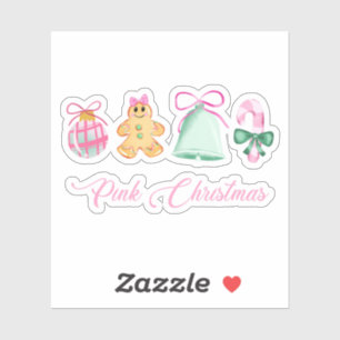 Gingerbread, Candy Cane & Pastel Ornaments