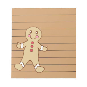 Gingerbread Chocolate Notepad