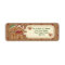 Gingerbread Christmas Address Labels