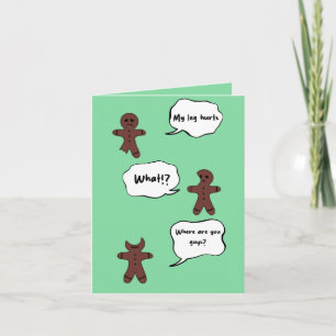 Gingerbread Christmas Card