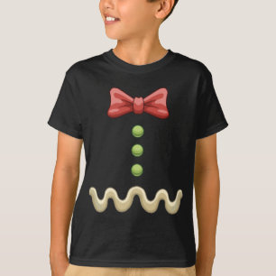 Gingerbread Christmas Costume Fun Xmas Celebration T-Shirt