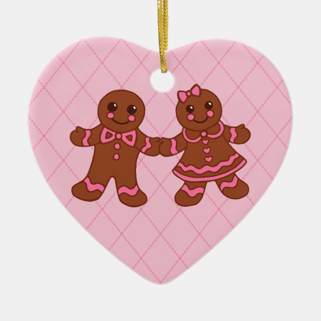 Gingerbread Christmas Ornament (Front)