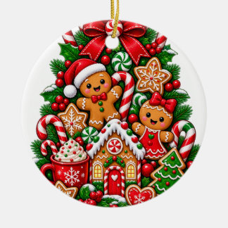 Gingerbread Christmas Ornament