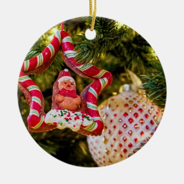Gingerbread Christmas Ornament (Front)