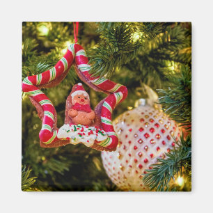 Gingerbread Christmas Ornament Magnet