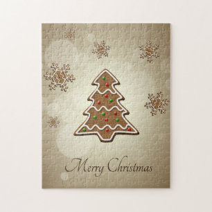 Gingerbread Christmas Tree Jigsaw Puzzle