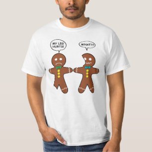 Gingerbread Cookie Christmas Humour T-Shirt