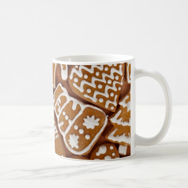Gingerbread cookie holiday coffee mug (Right)