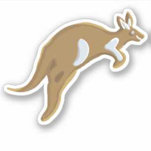 Gingerbread Cookie / Kangaroo Sticker