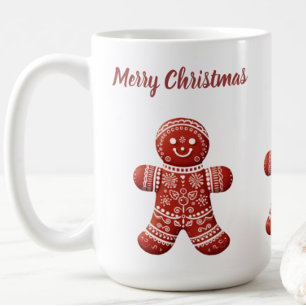 Gingerbread Cookie Mug Custom Text
