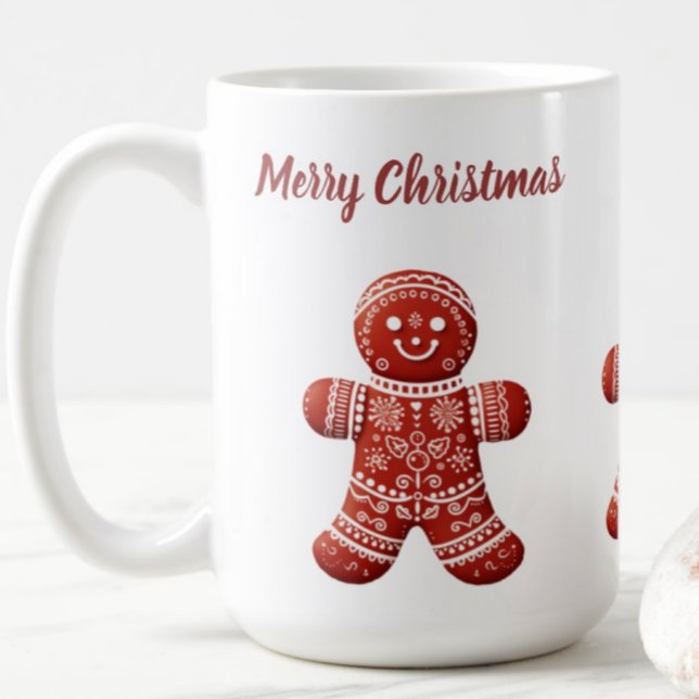 Gingerbread Cookie Mug Custom Text (Creator Uploaded)