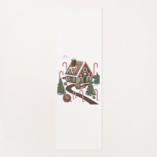 Gingerbread Cookie Wonderland Yoga Mat