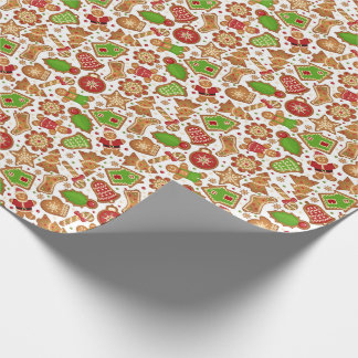 Gingerbread Cookie Wrapping Paper