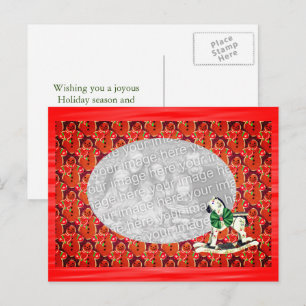 Gingerbread Cookies Christmas Photo Postcard