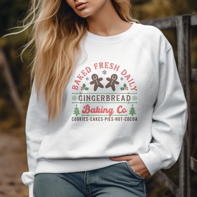 Gingerbread Cookies Christmas Sweatshirt (Creator Uploaded)