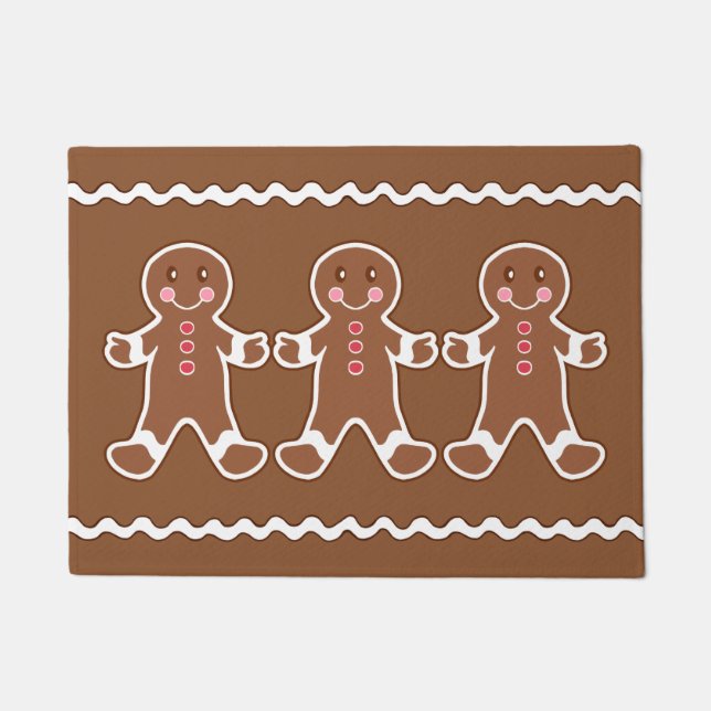 Gingerbread Cookies Doormat (Front)