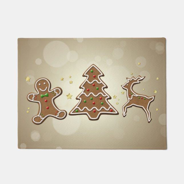Gingerbread Cookies Doormat (Front)