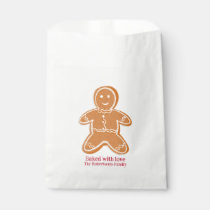 Gingerbread Cookies Favour Bag