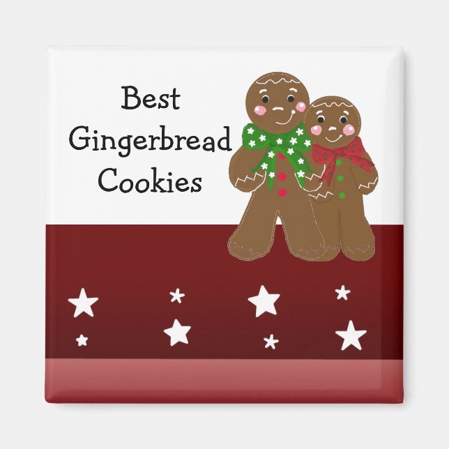 Gingerbread Cookies Magnet (Front)