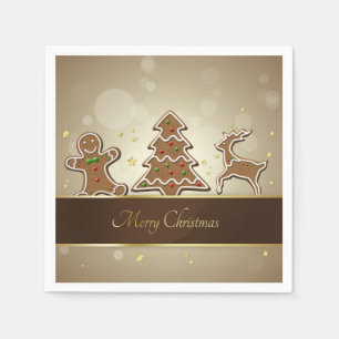 Gingerbread Cookies Napkin