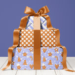 Gingerbread Cookies Pattern Cute Holiday Christmas Wrapping Paper Sheet<br><div class="desc">Gingerbread Cookies Pattern Cute Holiday Christmas Wrapping Paper Sheets</div>
