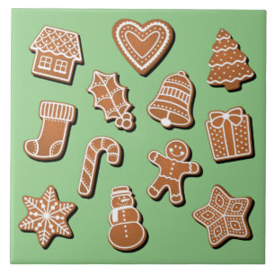 Gingerbread Cookies Tile